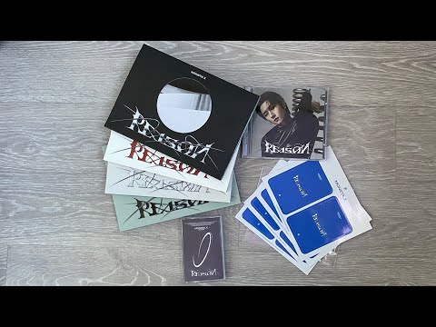 Видео: 🤡Большая клоунская распаковка сета альбомов Monsta X - Reason | k-pop album unboxing🤡