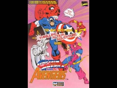 Видео: Captain America and the Avengers, Капитан Америка и Мстители на денди (Dendy, Nes, 8 bit) NO DEATH