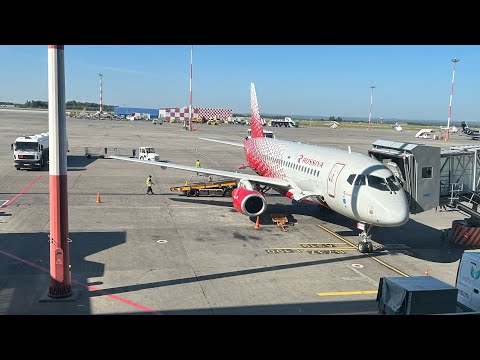 Видео: Перелёт из Москвы в Казань на Sukhoi Superjet 100 (SSJ-100)