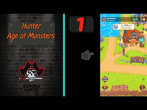 Видео: Hunter Age of Monsters➤Часть 1. Обустраиваем город➤Прохождение