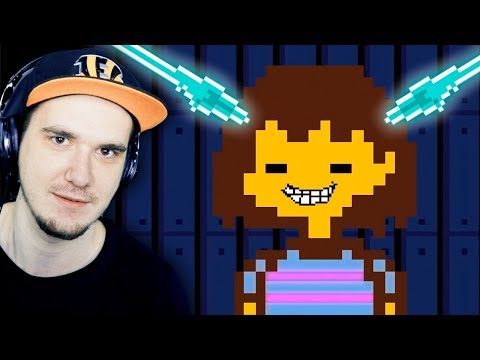 Видео: Undertale ♥ Что будет, если не убегать от Андайн? (Андертейл John Brain) | Реакция