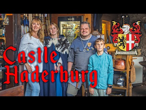 Видео: Замок Haderburg: Бесплатно в Средневековье! Салорно, Южный Тироль, Италия