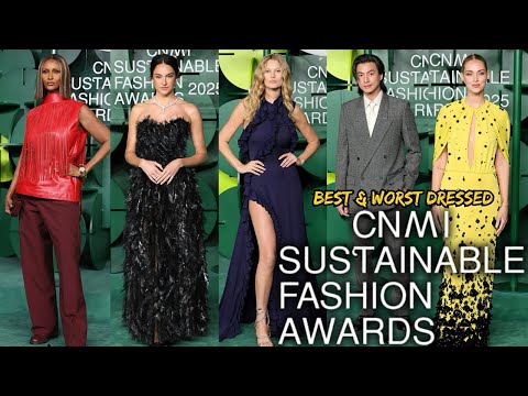 Видео: ТОП-10 ЛУЧШИХ И ХУДШИХ НАРЯДОВ НА ПРЕМИИ CNMI SUSTAINABLE FASHION AWARDS 2025!
