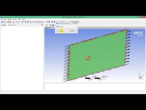 Видео: Урок 2.2. Обтекание цилиндра потоком воздуха (ANSYS CFX)