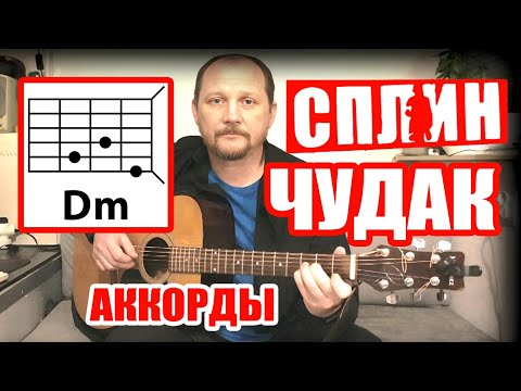 Видео: СПЛИН - ЧУДАК (КАК ИГРАТЬ НА ГИТАРЕ) АККОРДЫ БЕЗ БАРРЭ И ПЕРЕБОР (ТЕКСТ - В ОПИСАНИИ) КАВЕР