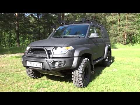 Видео: 8 УАЗ ПИКАП Выкатная грузовая платформа в кузов пикапа АВС-Дизайн