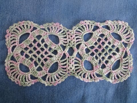 Видео: Соединение квадратных мотивов Connection square motifs