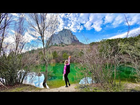 Видео: КРЫМ. Тропа БИЮК-ИСАР. Неприступная  КРЕПОСТЬ. Дошли до КОНЦА ТРОПЫ и ОБАЛДЕЛИ. ГОРНЫЕ ОЗЕРА 2023