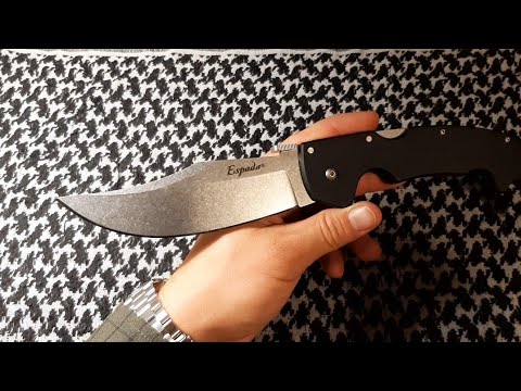 Видео: ХАЙ-ТЕК НАВАХА Cold Steel Espada large Aus-10.