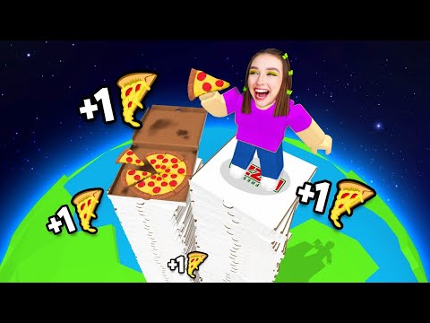 Видео: РОБЛОКС, но +1 ПИЦЦА в СЕКУНДУ ! 😱