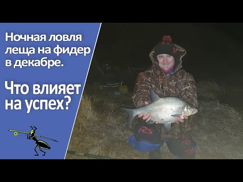 Видео: Рыбалка на фидер 2022. Ночная ловля леща в декабре. Что нужно делать, чтобы поймать?