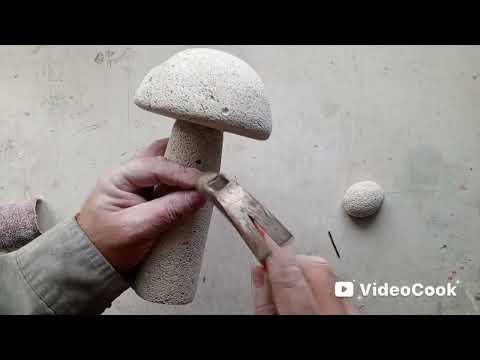 Видео: @декор садовий#грибок