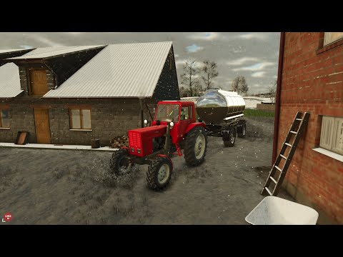 Видео: #Fs25 / первая прибыль на колхозе #9