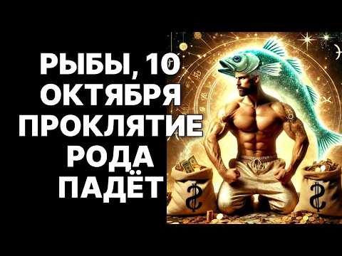 Видео: 🔴🐟РЫБЫ: Проклятие нищеты вашего рода закончится на ВАС 10 октября 2025.