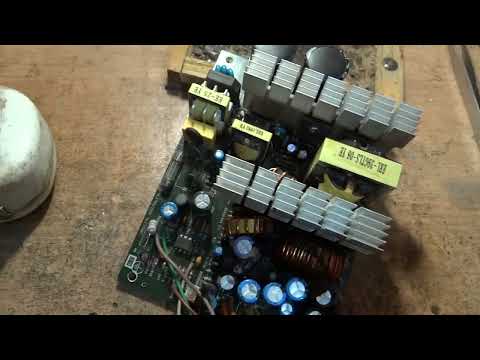 Видео: Ремонт блока питания EVOLUTION 500W (не держит нагрузку)