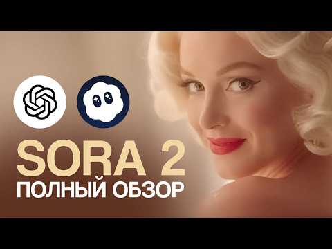 Видео: Нейросеть Sora 2: полный обзор конкурента VEO 3