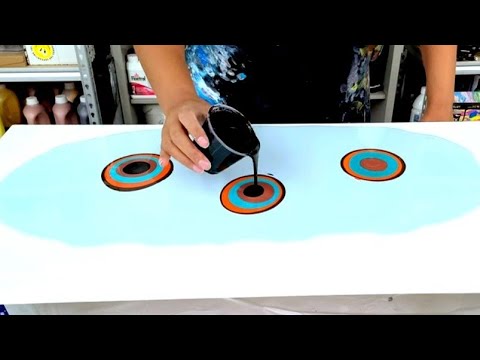 Видео: Новый! Великолепная техника - The Deconstructed Bloom - Совместная работа с @Waterfall Acrylics