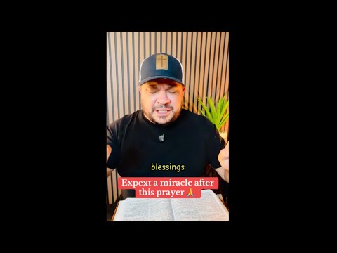 Видео: Ожидайте чуда от Бога после этой молитвы.