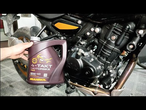Видео: Замена масла в двигателе Royal Enfield Himalayan 450