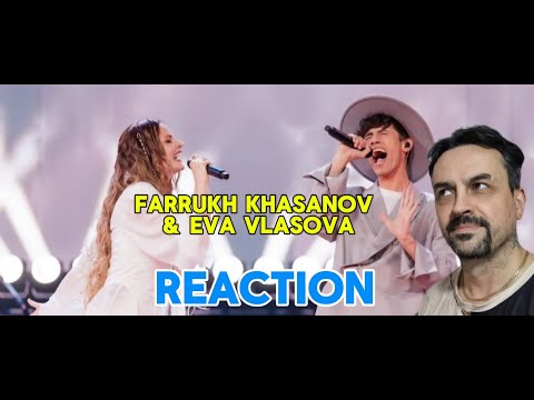 Видео: Farrukh Khasanov and Eva Vlasova -  Фаррух Хасанов и Ева Власова - Санкт-Петербург  Ну-ка,  REACTION