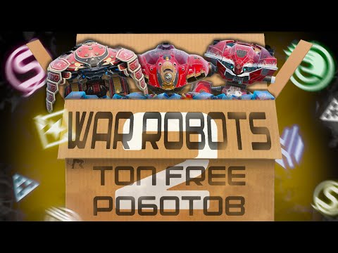 Видео: Топ БЕЗДОНАТНЫХ РОБОТОВ в WAR ROBOTS - ЧАСТЬ 2