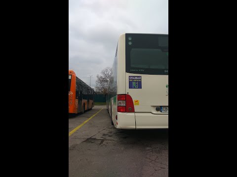 Видео: Работно обедно време по А280. Sofia city bus line 280.