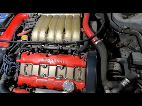 Видео: Mitsubishi Sigma - нет ничего проще! Часть 3-я. 6G72 24 v