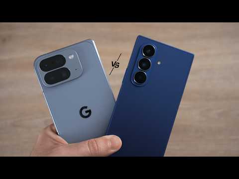 Видео: Pixel 10 Pro Fold против Galaxy Z Fold 7: неожиданные результаты