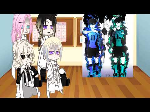 Видео: реакция токийские мстители на Такемичи как Исаги/Tokyo revengers react to Takemichi as Isagi 2/2