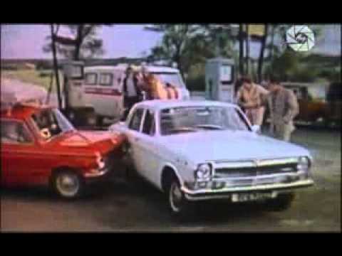 Видео: Таран (1982) - car crash scene