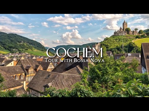 Видео: 🇩🇪 Пешеходная экскурсия в Кохеме с джаз-босса-нова | Виртуальная прогулка и расслабляющая музыка