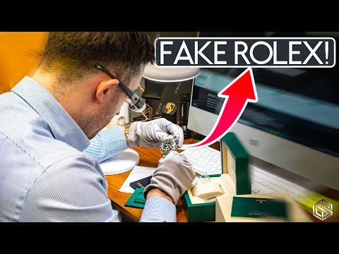 Видео: Наш клиент пытался продать нам поддельные часы: обнаружен суперклон часов Rolex.