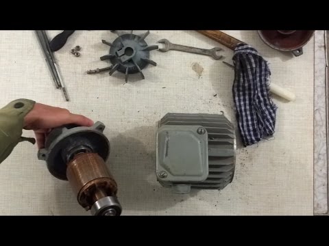 Видео: разборка и сборка электродвигателя