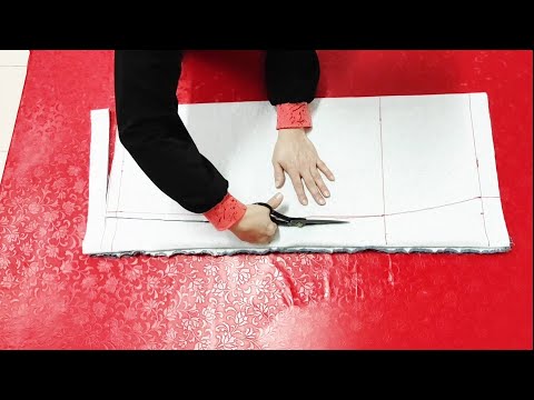 Видео: Сшейте за 5 минут.. ОЧЕНЬ ПРОСТАЯ ЮБКА-КАРАНДАШ раскрой и пошив @Zeliş's Sewing Room