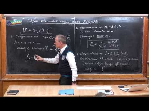 Видео: Урок 459. Обзор квантовой теории атома водорода