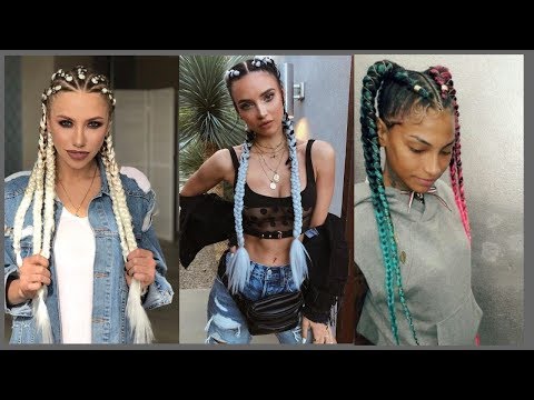 Видео: Как заплетать косы: плетение с канекалоном урок №2 часть2