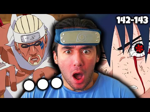 Видео: САСКЕ против КИЛЛЕР БИ 🔥 Реакция Наруто Шиппуден 142-143