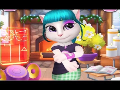 Видео: МОЯ ГОВОРЯЩАЯ АНДЖЕЛА Зимнее Обновление 3