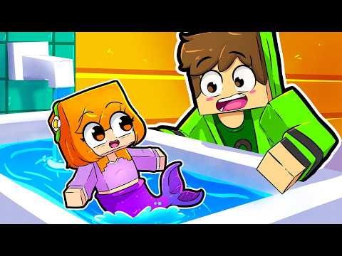 Видео: CADRES усыновил РУСАЛКУ в Minecraft!