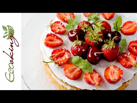 Видео: Нежнейший крем из взбитых кокосовых сливок / (постный / Vegan / без лактозы)