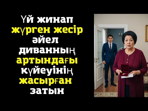 Видео: Үй жинап жүрген жесір әйел диванның артындағы күйеуінің жасырған затын