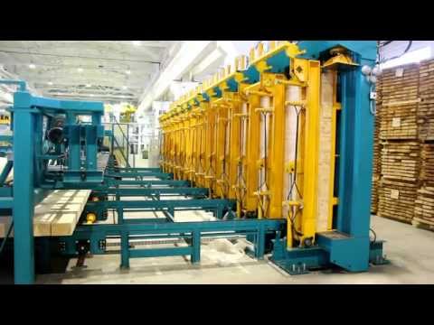 Видео: ЮТА Дом - производство домов из клееного бруса