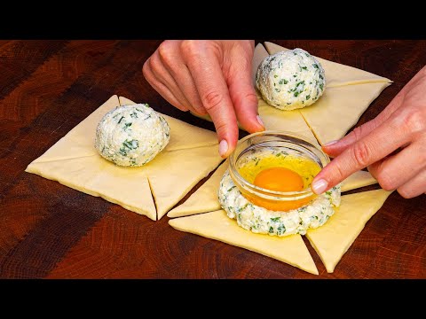 Видео: Проще, чем вы думаете. Лучший рецепт закуски из слоёного теста.