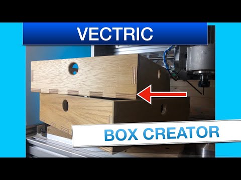 Видео: Vectric Box Creator — простой способ создания коробок с ЧПУ!