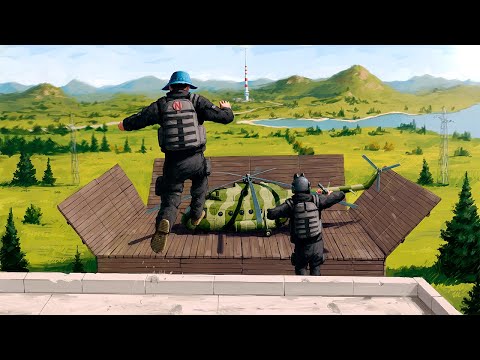 Видео: Я прыгнул на огромную клановую базу... DayZ