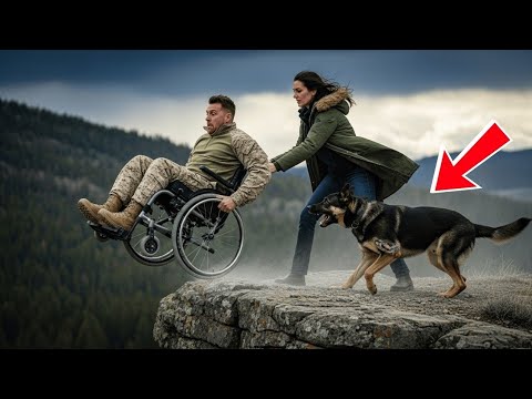 Видео: Жена столкнула мужа-морпеха с обрыва… Но его пёс сделал невозможное! 