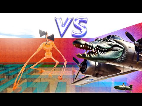 Видео: БИТВА BOMBARDINO CROCODILO VS SIRENHEAD в GARRY'S MOD