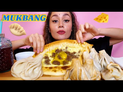 Видео: MUKBANG ХИНКАЛИ 🥟 ХАЧАПУРИ 🧀 АСТРОЛОГИЯ, ДИЕТЫ, НОВЫЙ КОЛЛЕКТИВ #mukbang #мукбанг #асмреда