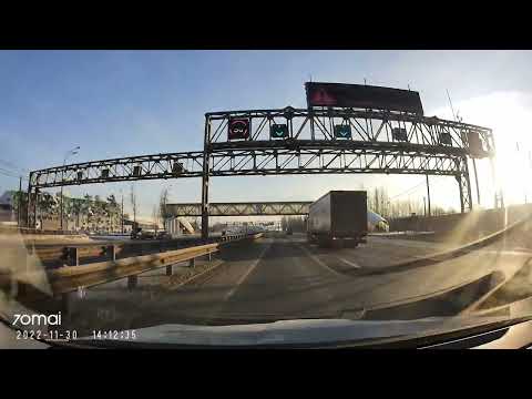 Видео: Маршрут от Твери до Москвы.