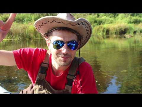 Видео: Река Кунья Тверская область осень сентября 2015 сплав